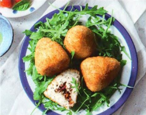 ChiniParty  Arancini Poulet-Tomate