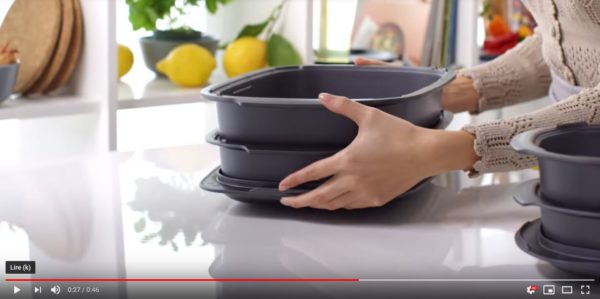 Video de démonstration des UltraPro rectangles  3,3 L + 5,7 L