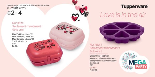 Mini Jumeau "Coeur" et Moule en silicone Mini coeurs